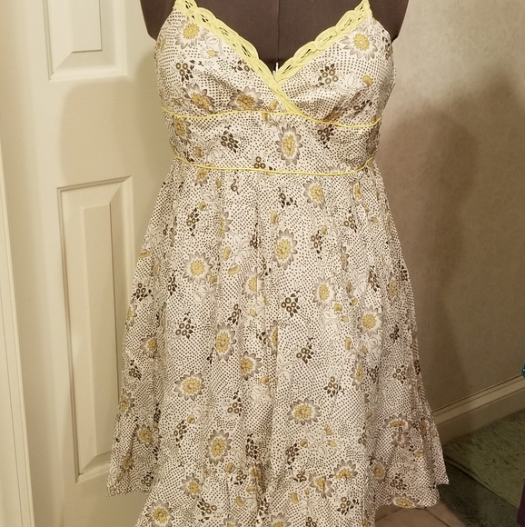 Fire Los Angeles Boho Spaghetti Strap Dress New with Tag - Picture 1 of 16